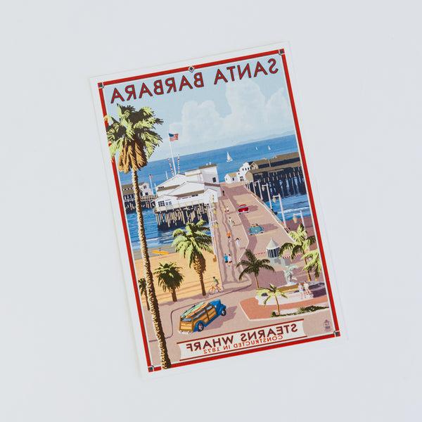 Stearns Wharf Sticker